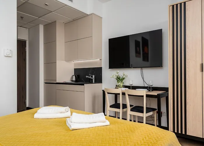 Апартаменты Kasprzaka 29 Wola Tower C By Perfect *